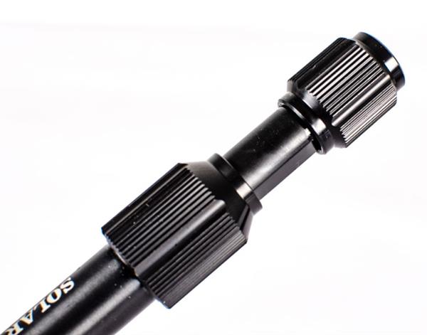 Grote foto solar a1 aluminium anti twist bankstick 12 12 sport en fitness vissport