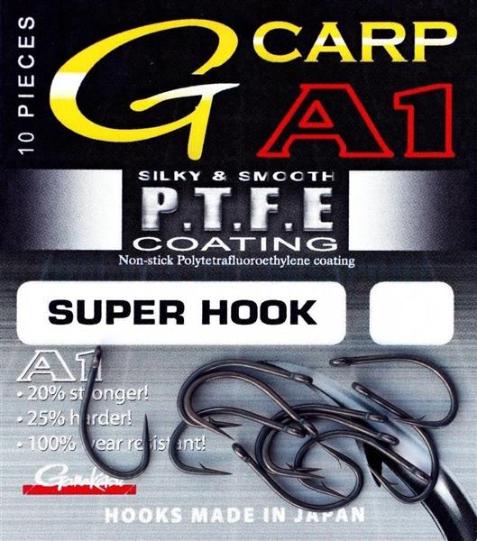 Grote foto gamakatsu g carp a1 super hook haakmaat 10 10 st karperhaken sport en fitness vissport