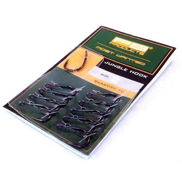 Grote foto pb products jungle hook 10 st karperhaken sport en fitness vissport