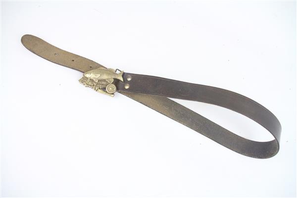 Grote foto solid brass belt buckle met riem kleding heren broeken