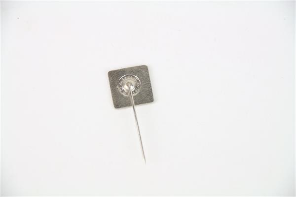 Grote foto zilver kleurige metalen visser speld sport en fitness vissport