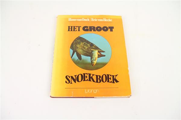 Grote foto het groot snoekboek hans van onck eric van hecke boek sport en fitness vissport