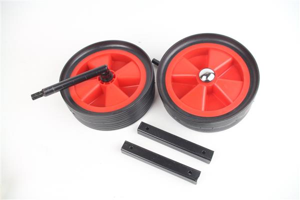 Grote foto zitkist wielen set van 2 sport en fitness vissport