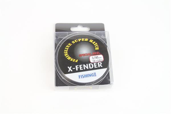Grote foto x fender special reel 150m nylon vislijn 0.195 mm 5 5 kg sport en fitness vissport