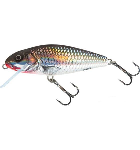 Grote foto salmo perch floating sdr 12 cm plug holographic perch sport en fitness vissport