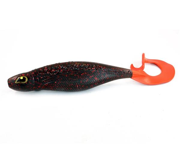 Grote foto rozemeijer pike strike softbait swirl 21 cm 40 gr shad black mamba sport en fitness vissport