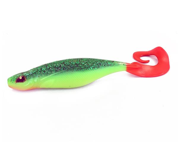 Grote foto rozemeijer pike strike softbait swirl 21 cm 40 gr shad black mamba sport en fitness vissport