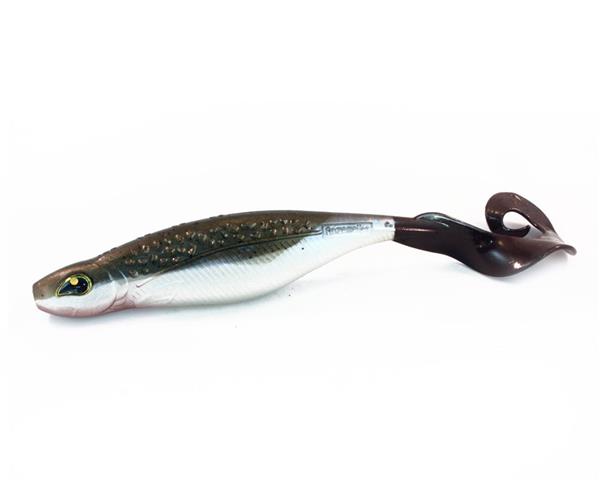 Grote foto rozemeijer pike strike softbait swirl 21 cm 40 gr shad black mamba sport en fitness vissport
