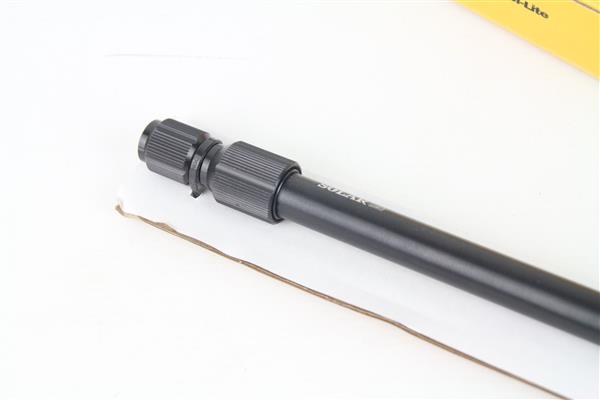 Grote foto solar aluminum travel lite bankstick 50cm sport en fitness vissport