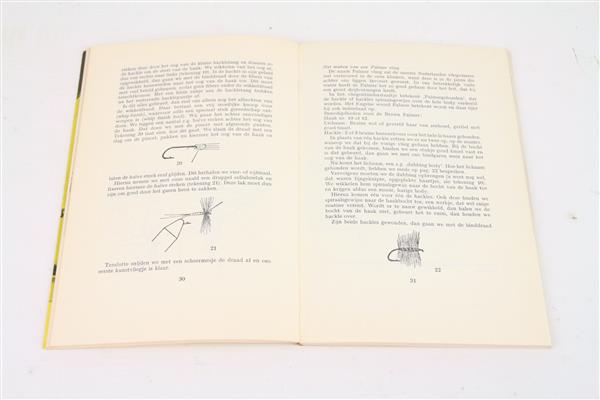 Grote foto vliegen die vangen a. van onck en c.j. van beurden boek sport en fitness vissport
