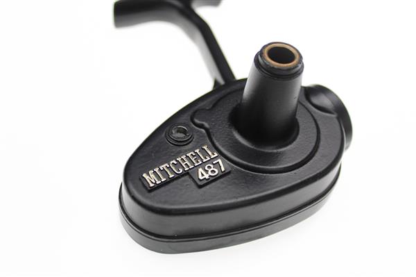 Grote foto vintage mitchell 487 molen body molen onderdeel sport en fitness vissport