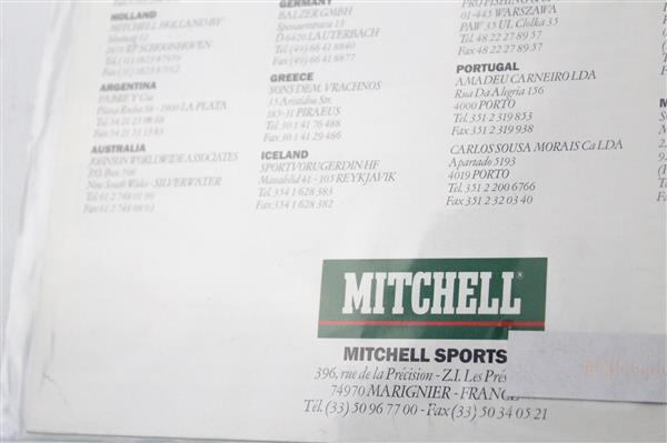Grote foto vintage mitchell catalogus mitchell de wereld van het vissen 1993 sport en fitness vissport