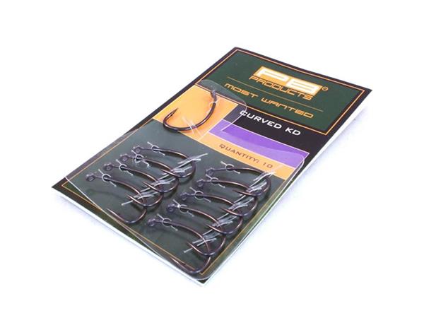 Grote foto pb products curved kd hooks maat 8 10 st karperhaken sport en fitness vissport