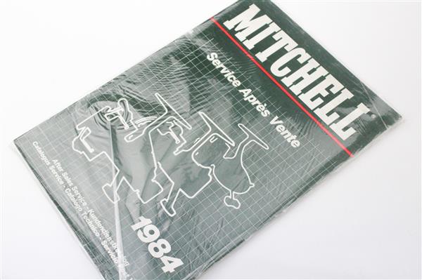 Grote foto mitchell after sales service 1984 service apres vente kundendienstkatalog sport en fitness vissport