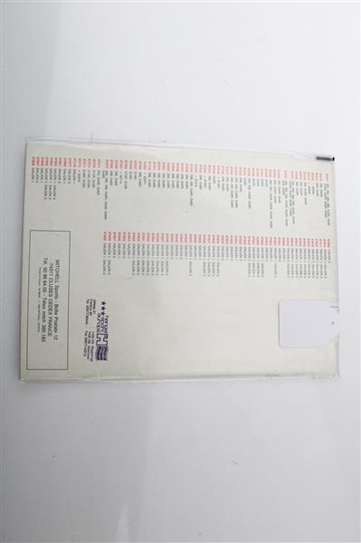 Grote foto mitchell service catalogus 1990 service apres vente after sales service sport en fitness vissport