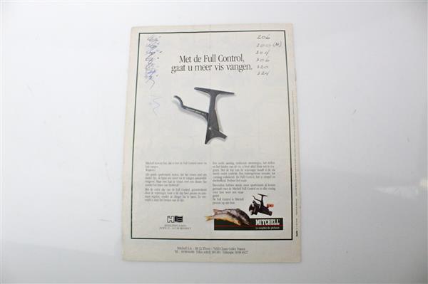 Grote foto mitchell folder sport en fitness vissport