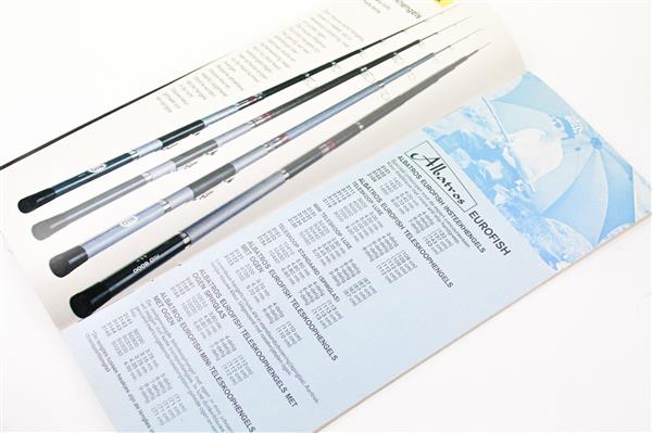 Grote foto albatros arca balzer catalogus folder hengelsportnieuws 75 76 sport en fitness vissport