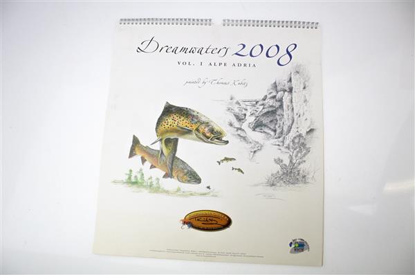 Grote foto dreamwaters 2008 flyfishing gallery kalender sport en fitness vissport