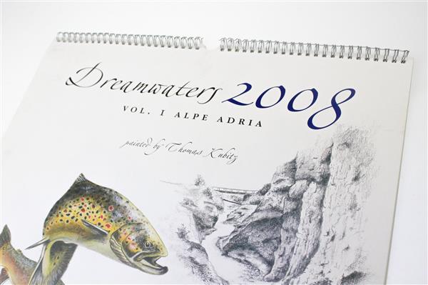 Grote foto dreamwaters 2008 flyfishing gallery kalender sport en fitness vissport