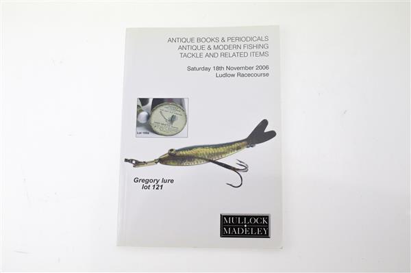 Grote foto mullock madeley antique modern fishing tackle veiligingboek 22nd march 2009 sport en fitness vissport