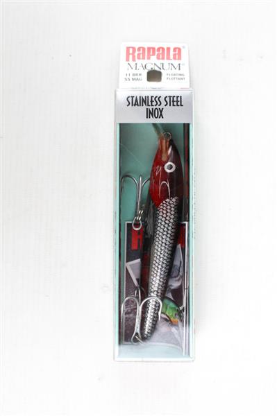 Grote foto rapala magnum brh ss mag black red head 11 cm 15 gr plug sport en fitness vissport