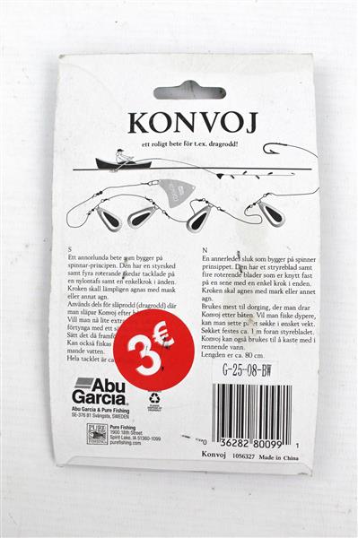 Grote foto abu garcia konvoj spinner kunstaas sport en fitness vissport