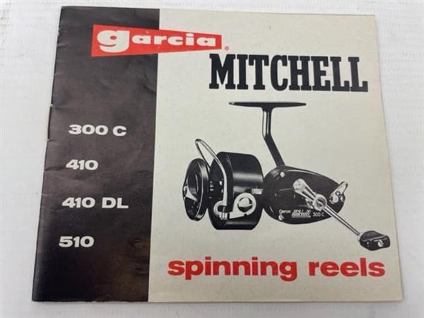 Grote foto garcia mitchell spinning reels 300c 410 410 dl 510 folder sport en fitness vissport