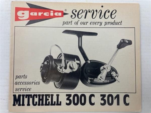 Grote foto garcia service boekje van mitchell 300 c 301 c molen sport en fitness vissport
