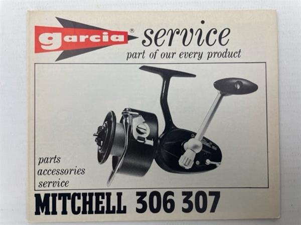 Grote foto garcia service boekje van mitchell 306 307 molen sport en fitness vissport
