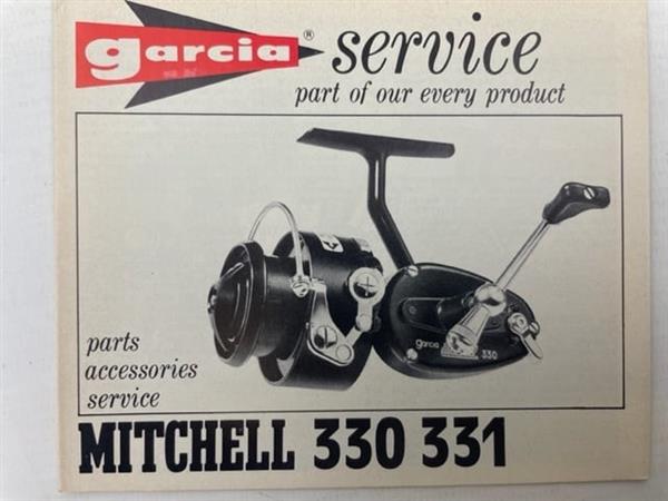 Grote foto garcia service boekje van mitchell 330 331 molen sport en fitness vissport