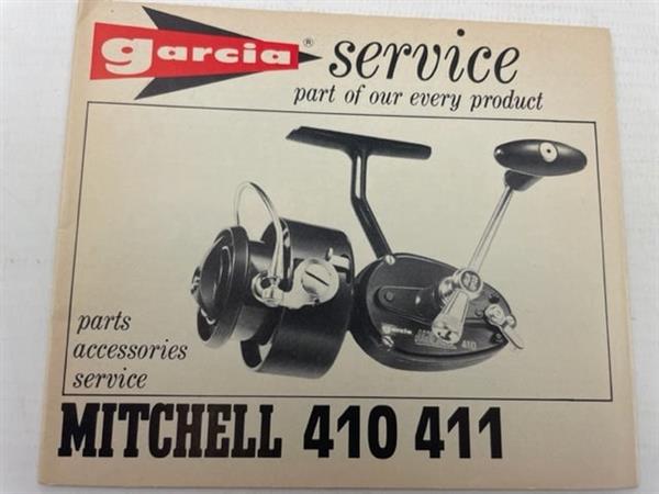 Grote foto garcia service boekje van mitchell 410 411 molen sport en fitness vissport