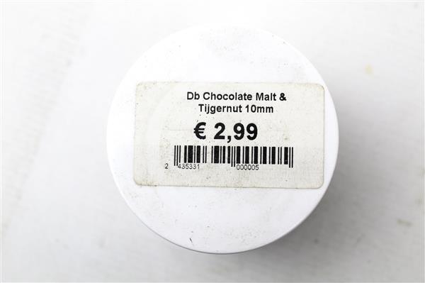 Grote foto db chocolate malt tijgernut 10mm sport en fitness vissport