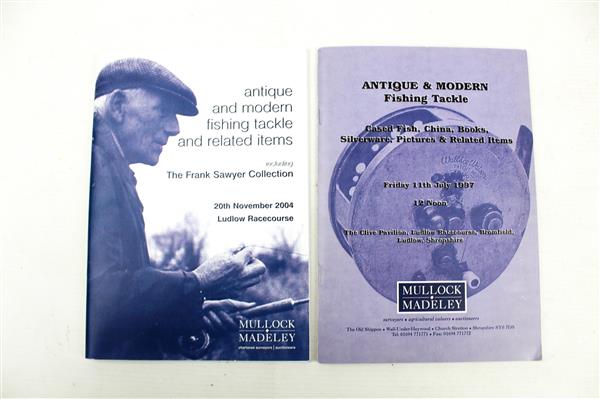 Grote foto mullock madeley antique modern fishing tackle book set van 7 boeken sport en fitness vissport