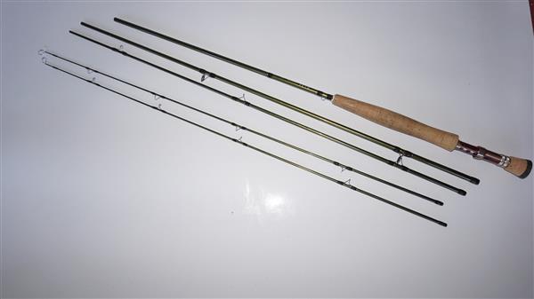 Grote foto a m tsfr 9ft 6 vliegvishengel sport en fitness vissport
