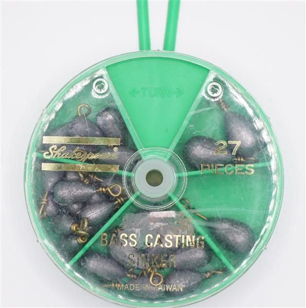 Grote foto shakespeare bass casting sinker lood sport en fitness vissport