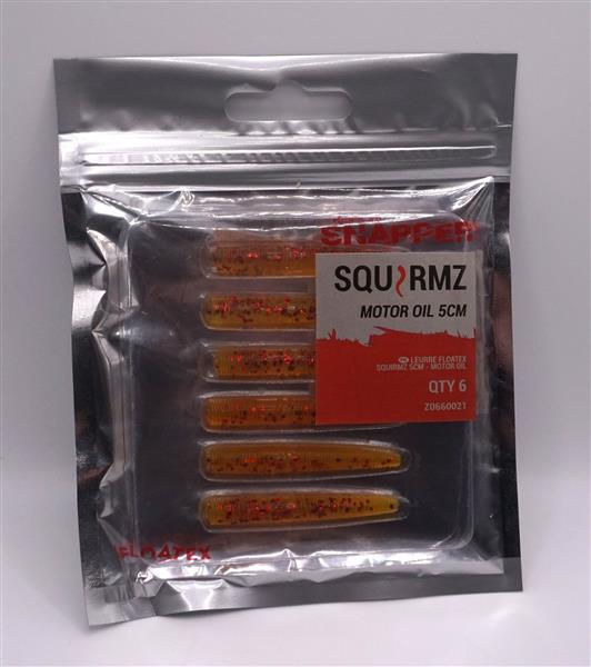 Grote foto korum snapper squirmz floatex shads silver fish 5 cm sport en fitness vissport