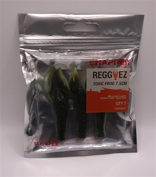 Grote foto korum snapper reggiez floatex shads dark lord 7 5 cm sport en fitness vissport