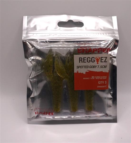 Grote foto korum snapper reggiez floatex shads dark lord 7 5 cm sport en fitness vissport