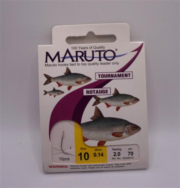 Grote foto maruto leader 70cm onderlijn size 12 sport en fitness vissport
