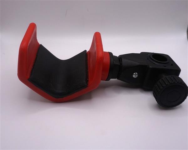 Grote foto hengelsteun rood sport en fitness vissport