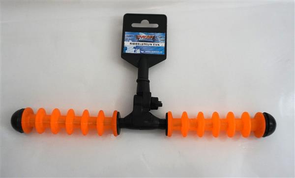 Grote foto evezet ribbel steun eva feedersteun oranje sport en fitness vissport