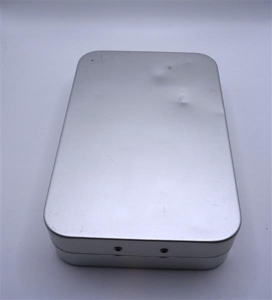 Grote foto shakespeare fly box silver sport en fitness vissport