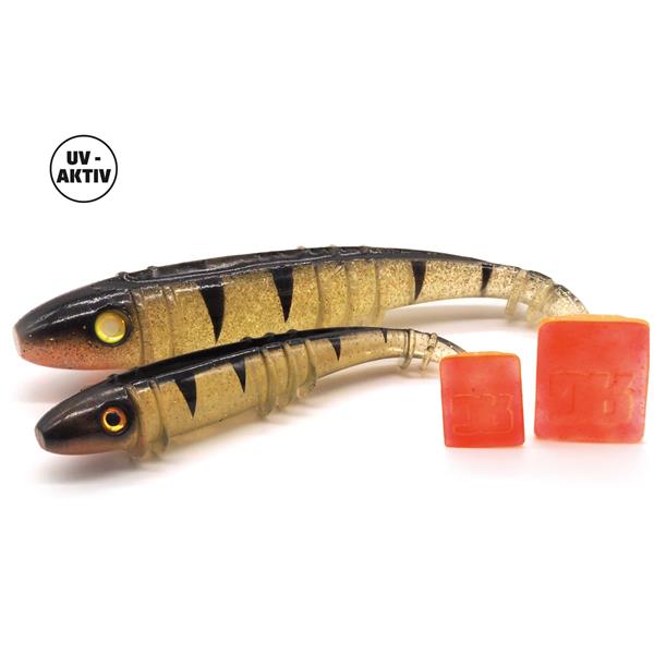Grote foto raubfishgarage soft shad 18cm m180 sport en fitness vissport