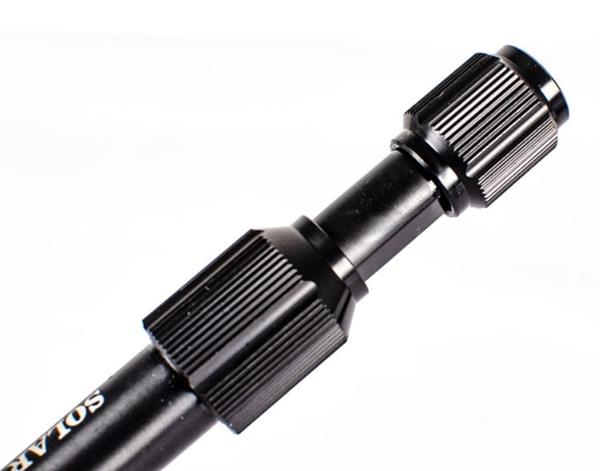 Grote foto solar a1 aluminium anti twist bankstick 12 12 sport en fitness vissport