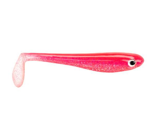 Grote foto berkley powerbait hollow belly 4 10 cm shads raspberry sport en fitness vissport