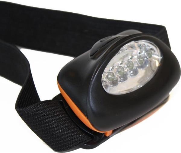 Grote foto x2 headlight 5 led hoofdlamp sport en fitness vissport