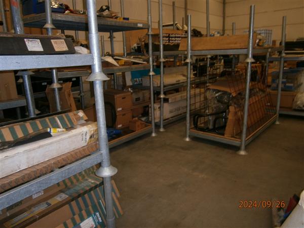 Grote foto stapelbare mobiele racks doe het zelf en verbouw palletwagens en pompwagens