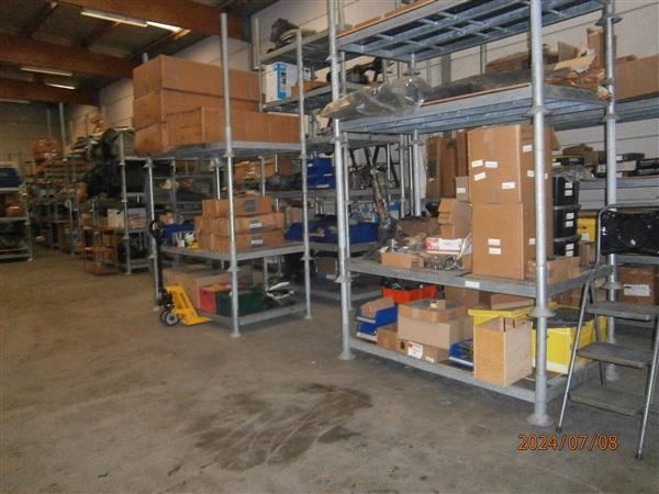 Grote foto stapelbare mobiele racks doe het zelf en verbouw palletwagens en pompwagens