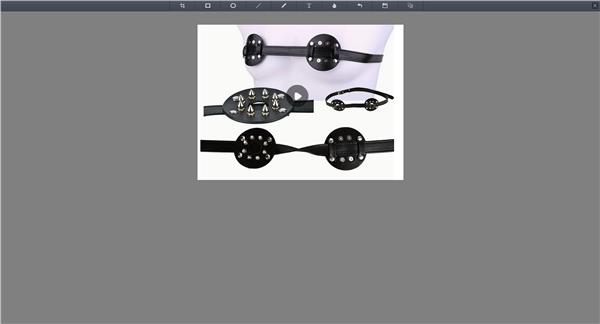 Grote foto nieuwe prik bh 001. erotiek bondage harnas
