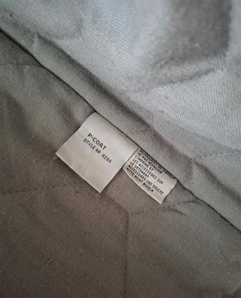 Grote foto zwarte wollen peacoat van g star large xl kleding heren jassen winter
